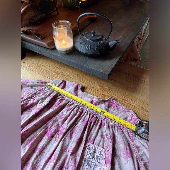 *SOLD*Magnolia Pearl Floral Magda Shirt TOP 1412-RSEWK-OS - Picture 10 of 12